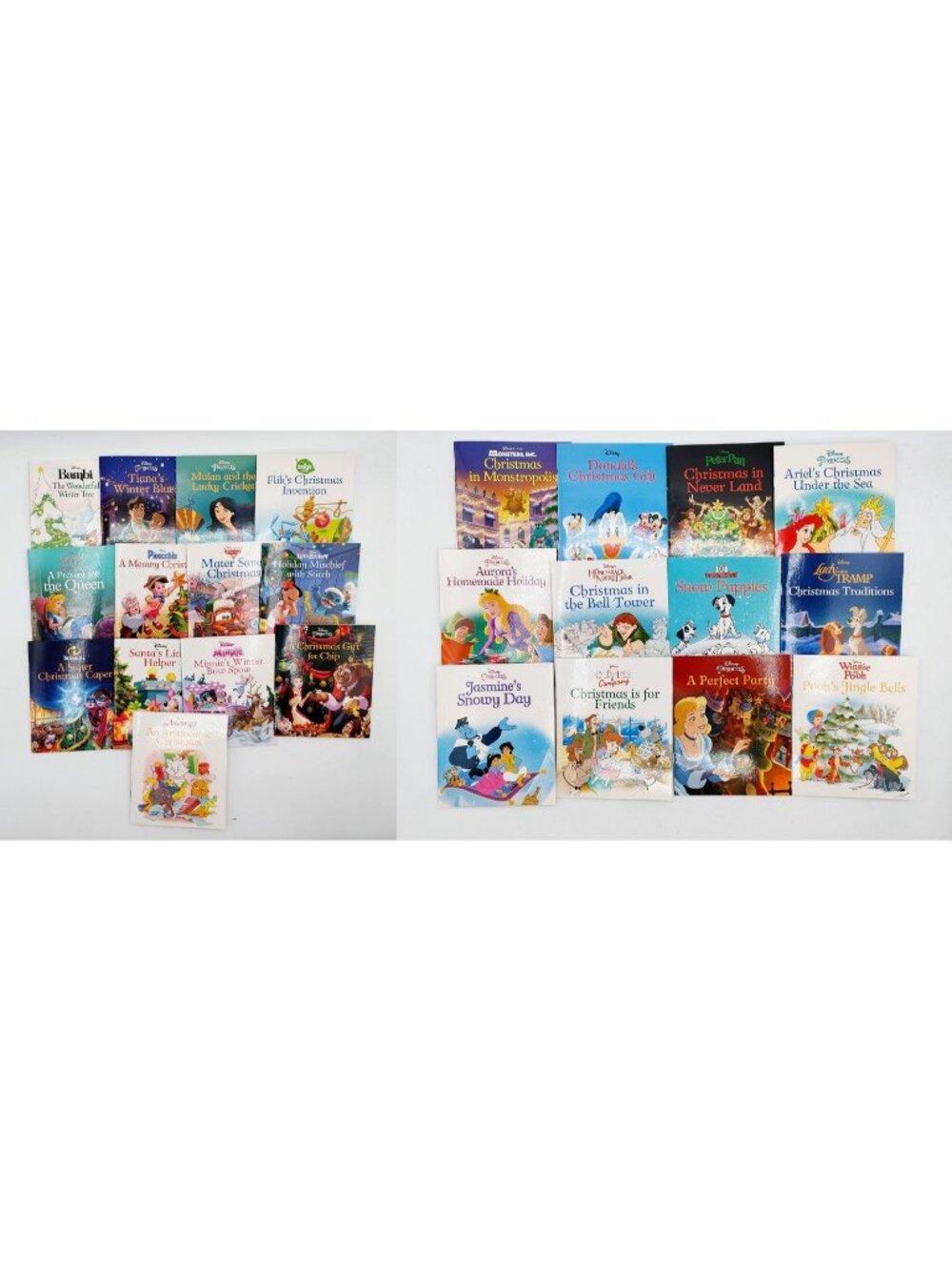 Disney Storybook Advent Calendar Lot of 25 Mini Books 2021